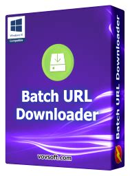 VovSoft Batch URL Downloader