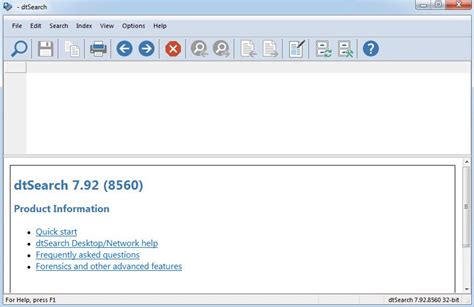 DtSearch Desktop / Engine