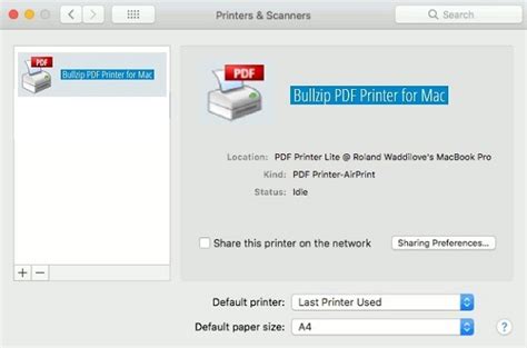 Download Bullzip PDF Printer