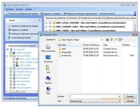 Free Glary Registry Repair