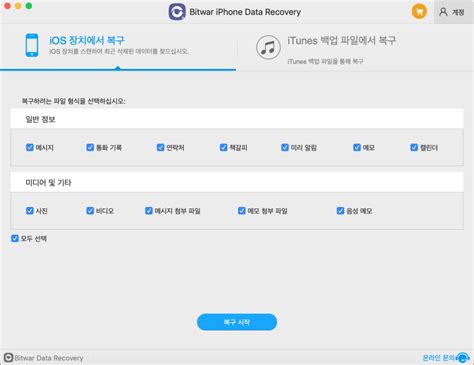 Bitwar iPhone Data Recovery