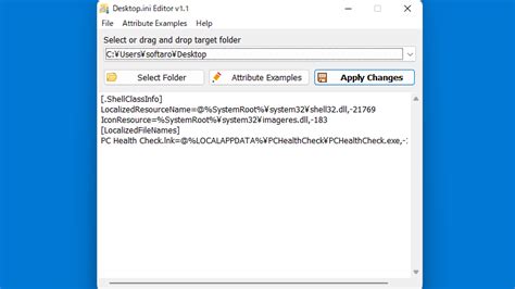 Desktop.ini Editor 1.1 Download